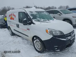 2018 Ram ProMaster City Cargo Van Tradesman with VIN ZFBERFAB4J6K11590, listed as a IAAI auction lot 41314466 with 94,830 mi miles. Bid and sale history available at carsss.com. Image 1.