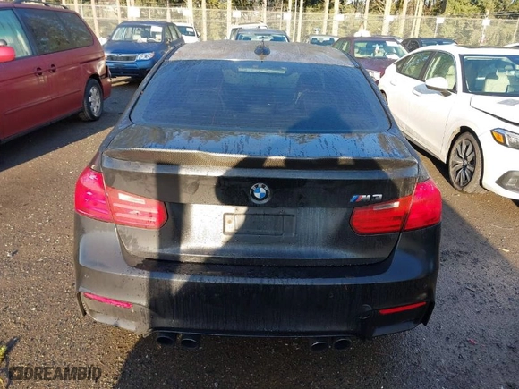 2015 BMW M3 with VIN WBS3C9C5XFP804962, listed as a IAAI auction lot 41862128 with 88,948 mi miles. Bid and sale history available at carsss.com. Image 16.