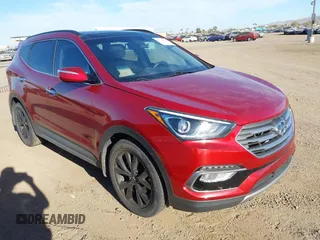 2018 Hyundai Santa Fe Ultimate with VIN 5XYZWDLAXJG515777, listed as a IAAI auction lot 41658839 with 81,393 mi miles and . Bid and sale history available at DreamBid. Image 1.