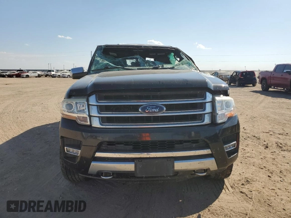 2015 Ford Expedition Max Platinum with VIN 1FMJK1MT3FEF35310, listed as a Copart auction lot 75449744 with 199,747 mi miles and Salvage title. Bid and sale history available at DreamBid. Image 5.
