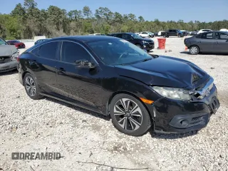 2016 Honda Civic Sedan EX-L with VIN 19XFC1F7XGE203507, listed as a Copart auction lot 50212395 with 83,835 mi miles and Salvage Title. Bid and sale history available at carsss.com. Image 4.