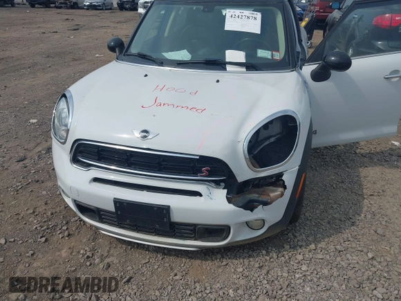 2015 MINI Countryman S with VIN WMWZC5C59FWM18935, listed as a IAAI auction lot 42427878 with 121,410 mi miles and . Bid and sale history available at DreamBid. Image 6.