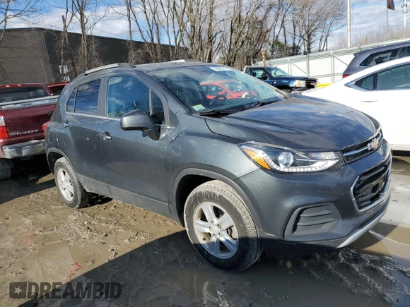 2018 Chevrolet Trax LT with VIN KL7CJPSB3JB710840, listed as a Copart auction lot 46485145 with 61,459 mi miles and Salvage Title. Bid and sale history available at carsss.com. Image 4.