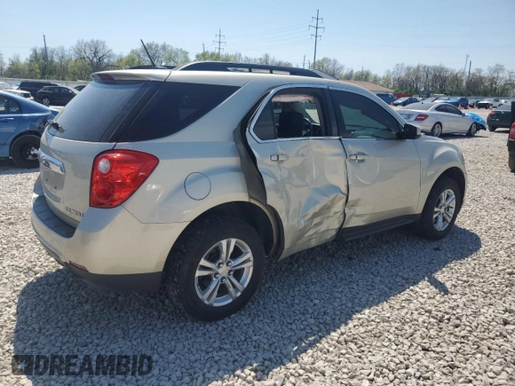 2013 Chevrolet Equinox LT with VIN 2GNALDEK6D6400971, listed as a Copart auction lot 53633555 with 142,694 mi miles and Salvage Title. Bid and sale history available at carsss.com. Image 3.