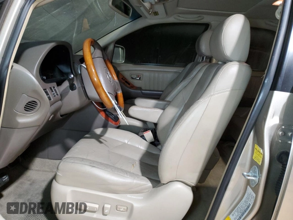 2002 Lexus RX 300 with VIN JTJGF10U620144769, listed as a Copart auction lot 83765494 with 215,994 mi miles and Salvage Title. Bid and sale history available at DreamBid. Image 7.