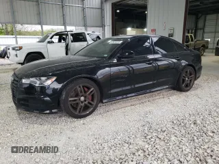 2016 Audi A6 2.0T Premium Plus with VIN WAUGFAFC8GN082719, listed as a Copart auction lot 53839295 with 82,419 mi miles and Clean Title. Bid and sale history available at carsss.com. Image 1.