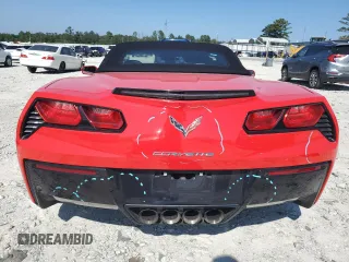 2016 Chevrolet Corvette 1LT with VIN 1G1YB3D70G5116617, listed as a Copart auction lot 68069174 with 70,817 mi miles and Salvage Title. Bid and sale history available at carsss.com. Image 6.