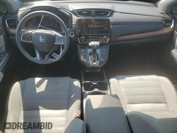 2021 Honda CR-V EX with VIN 2HKRW2H5XMH618453, listed as a Copart auction lot 58403875 with 99,999 mi miles and Salvage title. Bid and sale history available at DreamBid. Image 8.