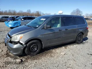 2007 Honda Odyssey LX with VIN 5FNRL382X7B012044, listed as a Copart auction lot 50138975 with 158,194 mi miles and Salvage Title. Bid and sale history available at carsss.com. Image 1.