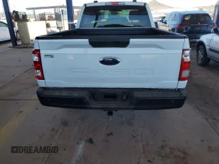 2023 Ford F-150 XL with VIN 1FTMF1C5XPKE35376, listed as a Copart auction lot 57109915 with 25,832 mi miles and Salvage title. Bid and sale history available at DreamBid. Image 10.