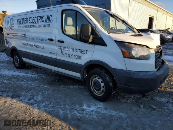2015 Ford Transit with VIN 1FTNE2YM0FKA31837, listed as a Copart auction lot 87215754 with 130,289 mi miles and Salvage Title. Bid and sale history available at DreamBid. Image 4.