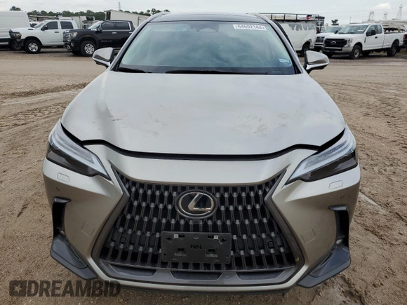 2022 Lexus NX with VIN JTJHGCEZ6N2007244, listed as a Copart auction lot 64692144 with 21,030 mi miles and Salvage Title. Bid and sale history available at carsss.com. Image 5.