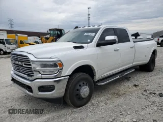 2019 Ram 3500 Laramie with VIN 3C63RRJL9KG627205, listed as a Copart auction lot 89043465 with 71,439 mi miles and Salvage Title. Bid and sale history available at carsss.com. Image 1.