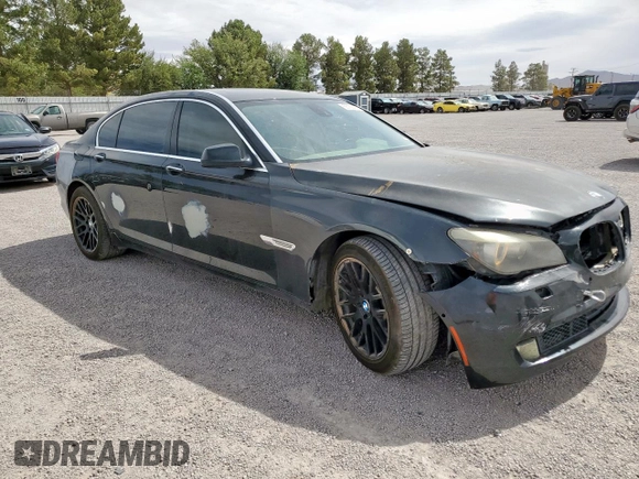 2009 BMW 7 Series 750Li with VIN WBAKB83569CY57456, listed as a Copart auction lot 56789415 with 103,139 mi miles and Clean title. Bid and sale history available at DreamBid. Image 4.