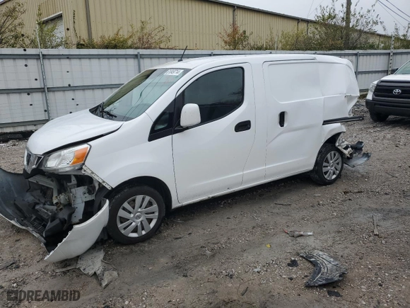 2018 Nissan NV200 Compact Cargo S with VIN 3N6CM0KN2JK693641, listed as a Copart auction lot 81049714 with 124,446 mi miles and Salvage Title. Bid and sale history available at carsss.com. Image 1.