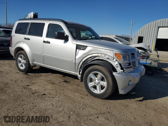 2011 Dodge Nitro SXT with VIN 1D4PU5GK7BW549298, listed as a Copart auction lot 84260624 with 126,871 mi miles and Salvage Title. Bid and sale history available at DreamBid. Image 4.