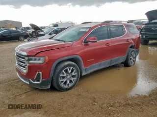 2023 GMC Acadia SLT with VIN 1GKKNMLS5PZ115170, listed as a Copart auction lot 61437155 with 44,223 mi miles and Salvage title. Bid and sale history available at DreamBid. Image 1.
