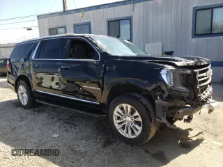 2021 GMC Yukon XL SLT with VIN 1GKS1GKD6MR366338, listed as a Copart auction lot 69332054 with Not Provided miles and Salvage Title. Bid and sale history available at carsss.com. Image 4.