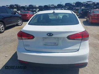2017 Kia Forte LX with VIN 3KPFK4A75HE091714, listed as a IAAI auction lot 41908144 with 99,736 mi miles. Bid and sale history available at carsss.com. Image 16.