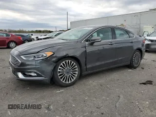 2017 Ford Fusion SE with VIN 3FA6P0H98HR120168, listed as a Copart auction lot 51760235 with 124,791 mi miles and Salvage Title. Bid and sale history available at DreamBid. Image 1.