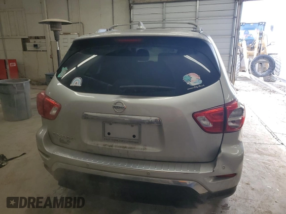 2020 Nissan Pathfinder S z VIN 5N1DR2AN0LC629690, wystawiony jako Copart lot #89143465 z przebiegiem 49 442 mil mil oraz Szkoda całkowita • Salvage title. Historia ofert i sprzedaży dostępna na DreamBid. Obrazek 6.