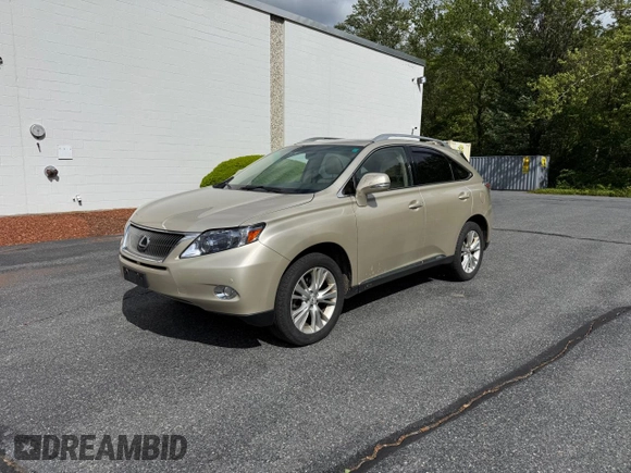 2012 Lexus RX 450h z VIN JTJBC1BA5C2427885, wystawiony jako Copart lot #58626695 z przebiegiem 166 056 mil mil oraz Szkoda całkowita • Salvage title. Historia ofert i sprzedaży dostępna na DreamBid. Obrazek 2.