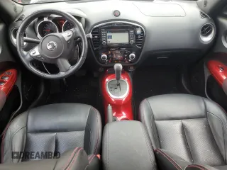 2015 Nissan Juke S with VIN JN8AF5MVXFT552851, listed as a Copart auction lot 52374565 with 45,108 mi miles and Salvage Title. Bid and sale history available at DreamBid. Image 8.