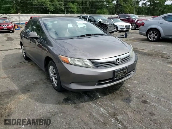 2012 Honda Civic LX z VIN 19XFB2F55CE109410, wystawiony jako Copart lot #74462994 z przebiegiem Nie podano mil oraz Szkoda całkowita • Salvage title. Historia ofert i sprzedaży dostępna na DreamBid. Obrazek 13.