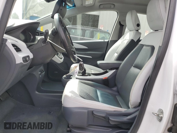 2021 Chevrolet Bolt EV Premier with VIN 1G1FZ6S04M4106586, listed as a Copart auction lot 54701745 with 72,686 mi miles and Salvage title. Bid and sale history available at DreamBid. Image 7.