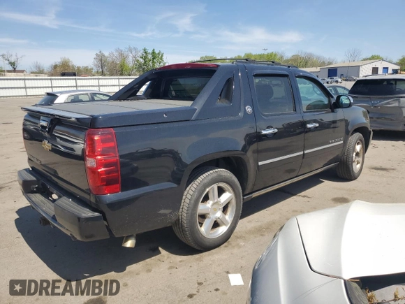 2013 Chevrolet Avalanche LTZ with VIN 3GNTKGE76DG223917, listed as a Copart auction lot 54207885 with 134,269 mi miles and Salvage title. Bid and sale history available at DreamBid. Image 3.