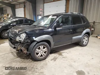 2008 Hyundai Tucson SE with VIN KM8JN72D88U807705, listed as a Copart auction lot 77490174 with 89,117 mi miles and Salvage Title. Bid and sale history available at carsss.com. Image 1.