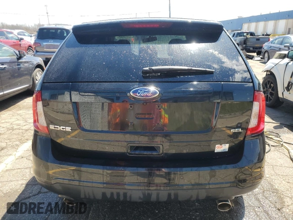 2011 Ford Edge SEL with VIN 2FMDK3JC1BBB26693, listed as a Copart auction lot 52870505 with 124,212 mi miles and Clean Title. Bid and sale history available at DreamBid. Image 6.