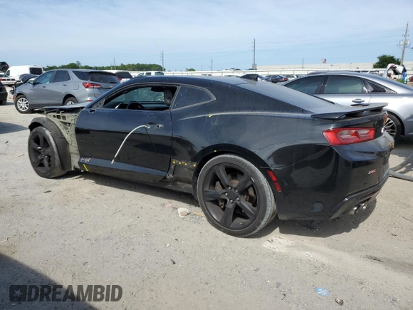 2018 Chevrolet Camaro 2SS with VIN 1G1FH1R76J0132649, listed as a Copart auction lot 55040715 with 86,058 mi miles and Salvage title. Bid and sale history available at DreamBid. Image 2.