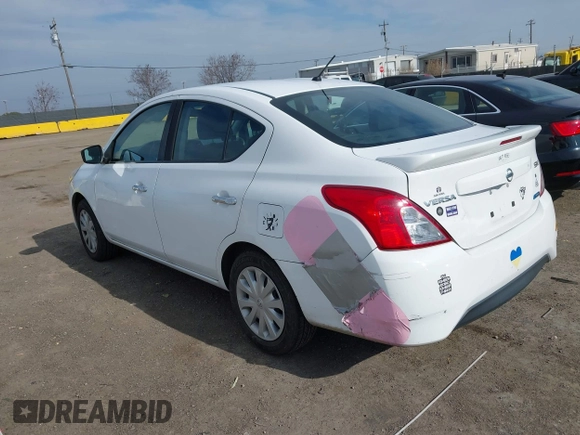 2016 Nissan Versa S Plus with VIN 3N1CN7AP6GL886585, listed as a IAAI auction lot 41411441 with 128,283 mi miles. Bid and sale history available at carsss.com. Image 3.