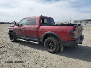 2018 Ram 1500 Rebel with VIN 1C6RR7YT7JS204411, listed as a Copart auction lot 60595855 with 333,333 mi miles and Clean title. Bid and sale history available at DreamBid. Image 2.