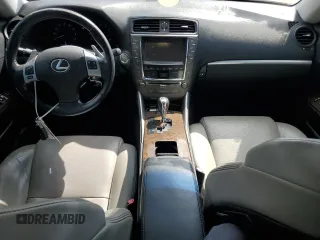 2013 Lexus IS 250 C with VIN JTHFF2C25D2527638, listed as a Copart auction lot 55654335 with 98,127 mi miles and Salvage title. Bid and sale history available at DreamBid. Image 8.