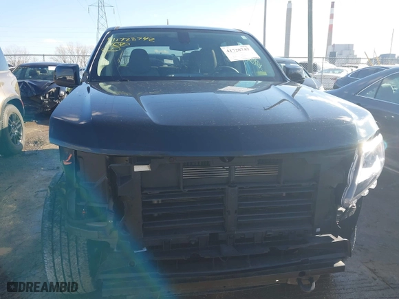 2021 Chevrolet Colorado 4WD Work Truck with VIN 1GCGTBEN7M1201304, listed as a IAAI auction lot 41728742 with 30,703 mi miles. Bid and sale history available at carsss.com. Image 13.