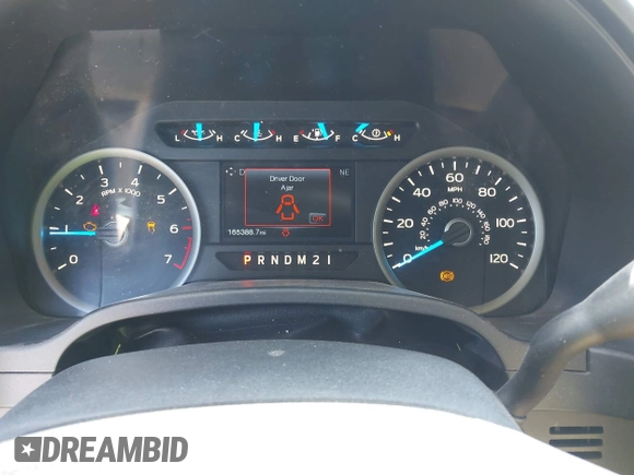 2017 Ford F-150 XL with VIN 1FTEW1CP3HKD06967, listed as a IAAI auction lot 41776230 with 165,388 mi miles. Bid and sale history available at carsss.com. Image 7.