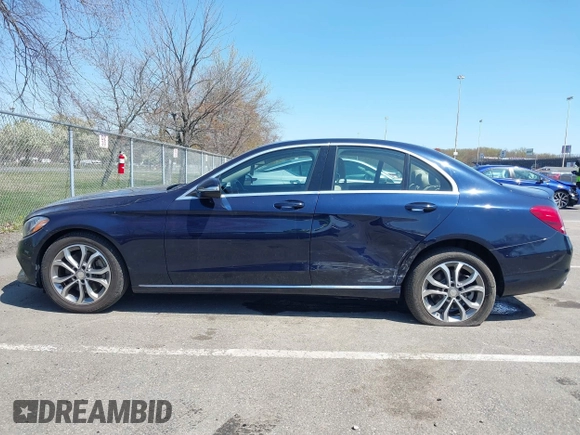 2015 Mercedes-Benz C 300 with VIN 55SWF4JB7FU059751, listed as a IAAI auction lot 42039373 with 59,625 mi miles and . Bid and sale history available at DreamBid. Image 14.