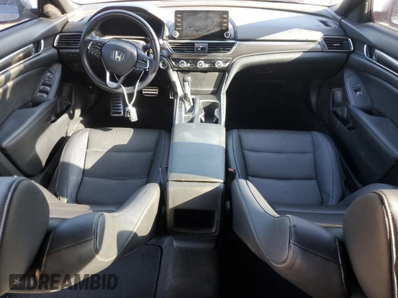 2019 Honda Accord Sport with VIN 1HGCV1F31KA037420, listed as a Copart auction lot 52196235 with 172,057 mi miles and Clean Title. Bid and sale history available at DreamBid. Image 8.