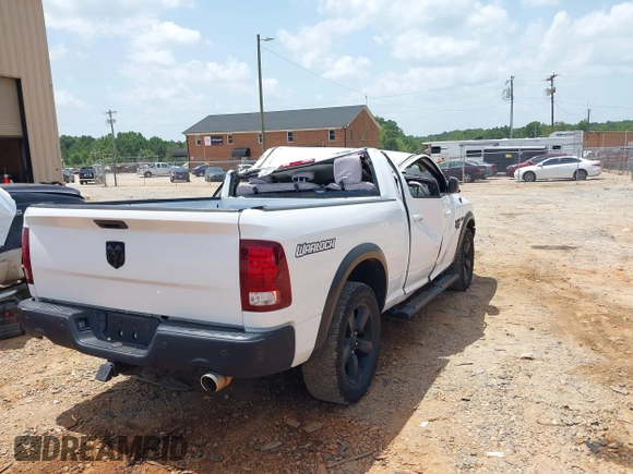 2019 Ram 1500 Classic Warlock with VIN 1C6RR6GT5KS731974, listed as a IAAI auction lot 40018822 with 81,259 mi miles. Bid and sale history available at carsss.com. Image 4.