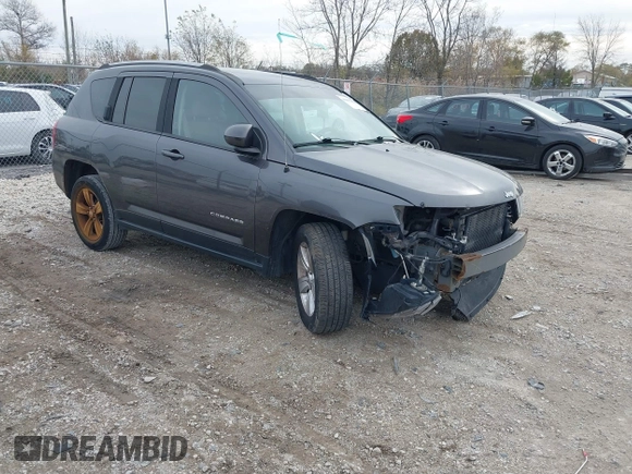 2016 Jeep Compass High Altitude with VIN 1C4NJDAB5GD508638, listed as a IAAI auction lot 40855800 with 105,949 mi miles. Bid and sale history available at carsss.com. Image 1.