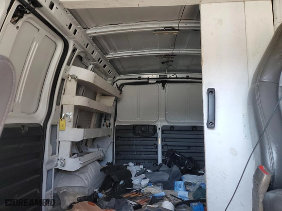 2017 Chevrolet Express Cargo Van with VIN 1GCWGAFF8H1116298, listed as a Copart auction lot 46110435 with 91,602 mi miles and Salvage Title. Bid and sale history available at carsss.com. Image 10.