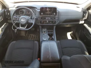 2023 Nissan Pathfinder S with VIN 5N1DR3AC1PC230734, listed as a Copart auction lot 56006835 with 37,238 mi miles and Salvage title. Bid and sale history available at DreamBid. Image 8.