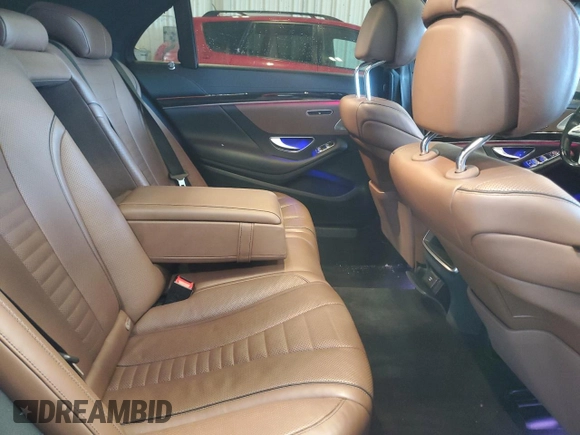 2020 Mercedes-Benz S with VIN W1KUG8GB6LA556031, listed as a Copart auction lot 45177125 with 53,593 mi miles and Salvage Title. Bid and sale history available at DreamBid. Image 10.