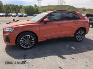 2024 Audi Q3 S line Premium with VIN WA1DECF31R1129811, listed as a Copart auction lot 58213175 with 7,220 mi miles and Salvage title. Bid and sale history available at DreamBid. Image 1.