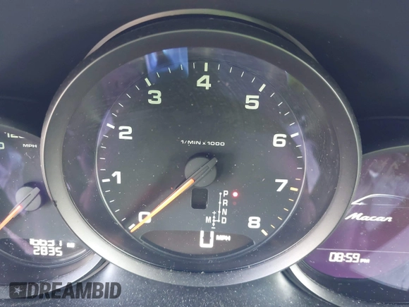 2018 Porsche Macan with VIN WP1AA2A56JLB18074, listed as a IAAI auction lot 40468755 with 76,631 mi miles and . Bid and sale history available at DreamBid. Image 7.