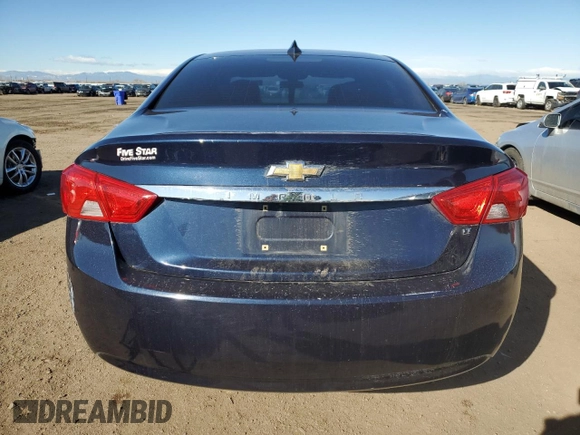 2017 Chevrolet Impala LT with VIN 2G1105SA3H9154543, listed as a Copart auction lot 47993825 with 205,339 mi miles and Salvage Title. Bid and sale history available at DreamBid. Image 6.