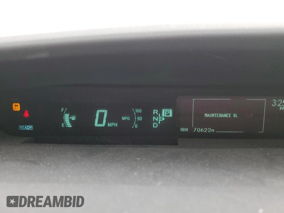 2015 Toyota Prius Four with VIN JTDKN3DU6F0444243, listed as a Copart auction lot 47823315 with 70,622 mi miles and Salvage Title. Bid and sale history available at carsss.com. Image 9.