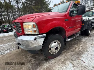 2001 Ford F-350 with VIN 1FDWF37FX1EC59230, listed as a Copart auction lot 42909475 with 64,852 mi miles and Salvage title. Bid and sale history available at DreamBid. Image 2.